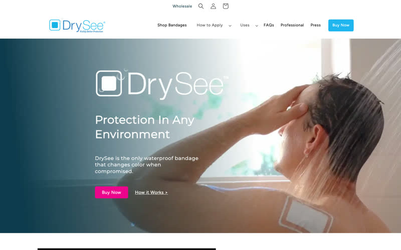 drysee.com homepage