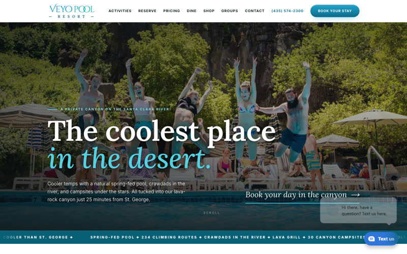 veyopool.com homepage